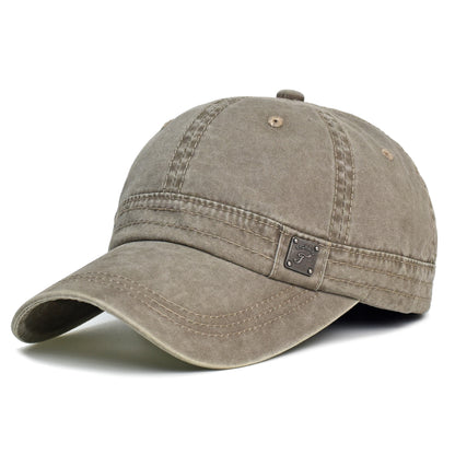 Men Women Casual Vintage Dad Hat, Washed Cotton Baseball Cap, Adjustable Trucker Style Low Profile Outdoor Cap