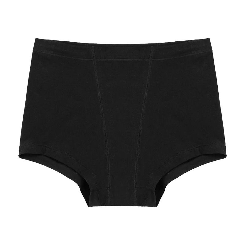 High Waist Cotton Menstrual Boxer Shorts for Women