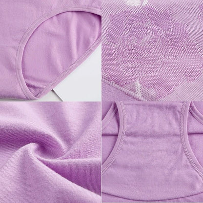 Womens Plus Size High Waist Cotton Panties 3 Pack M to 5XL