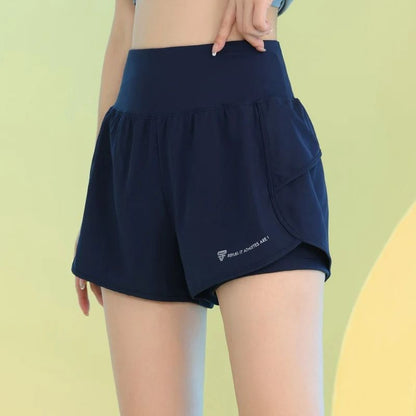 PHIGEER Womens Yoga Shorts Lightweight Workout Cycling Shorts with Pocket