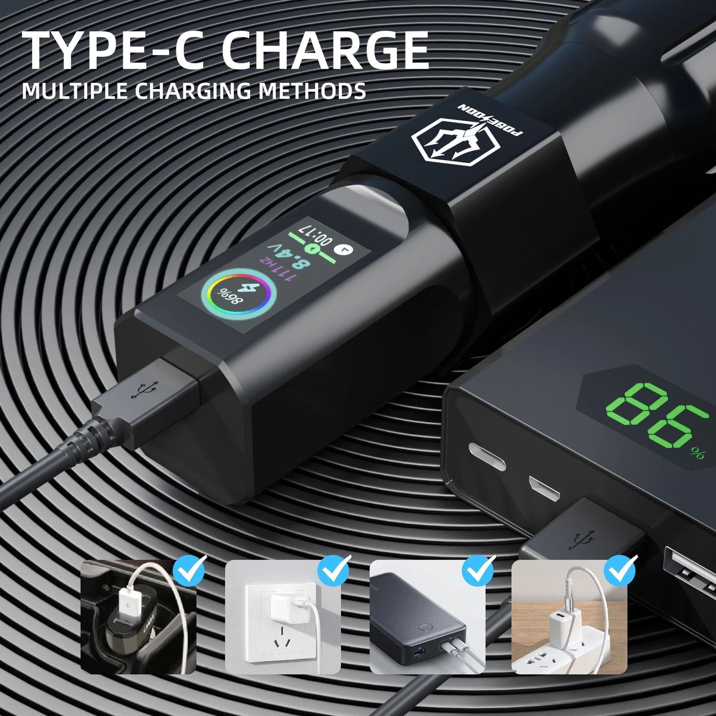 Wireless Tattoo Pen Machine and Kit for Permanent Makeup and Professional Tattooing