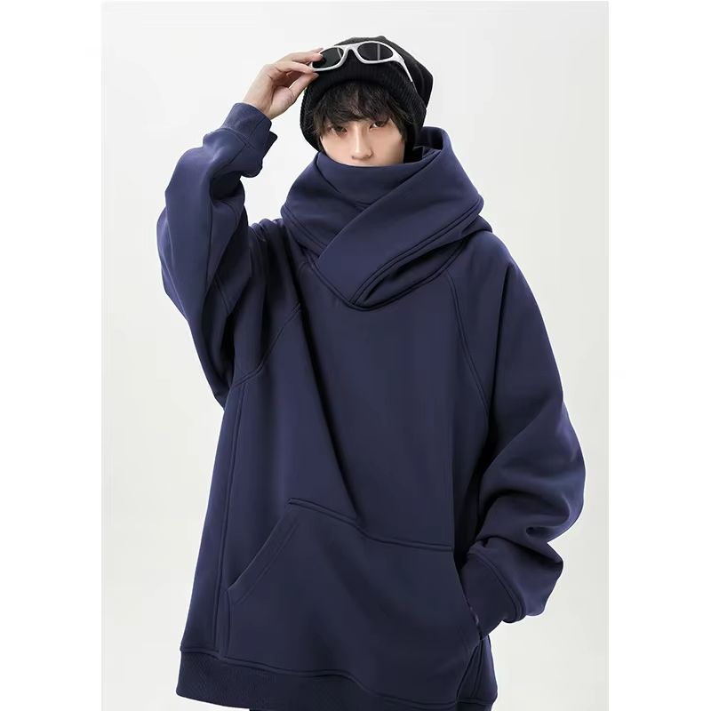 UrbanNinja High-Neck Harajuku Sweatshirt