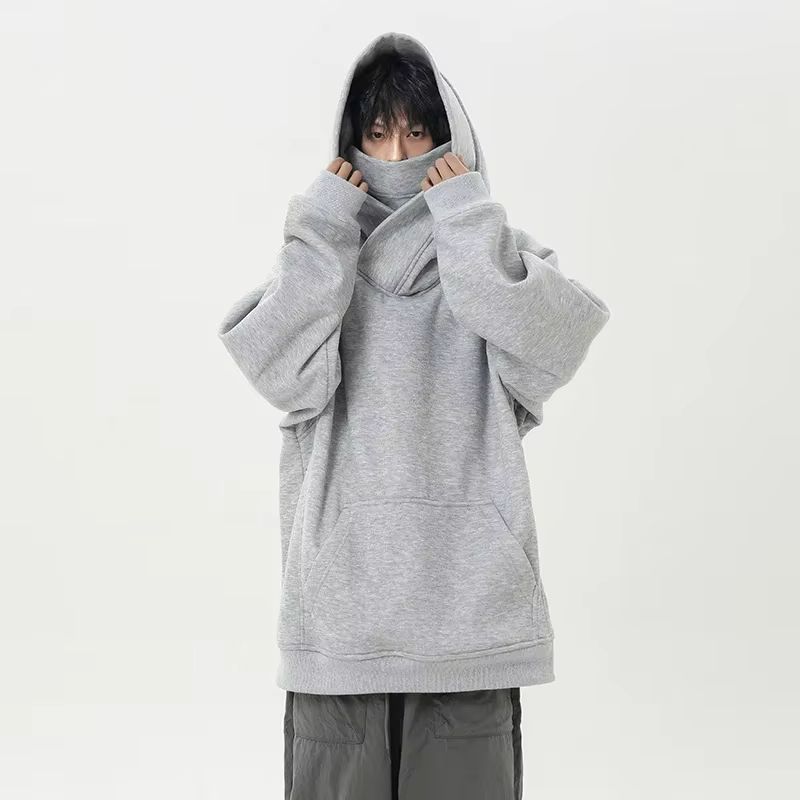 UrbanNinja High-Neck Harajuku Sweatshirt