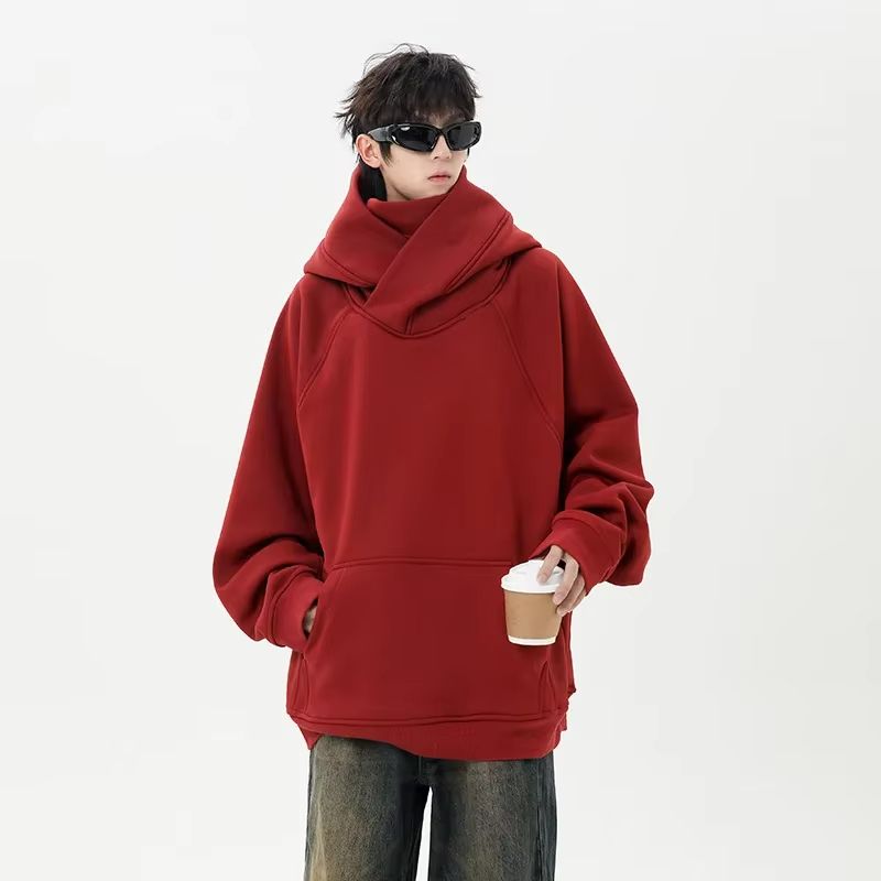UrbanNinja High-Neck Harajuku Sweatshirt