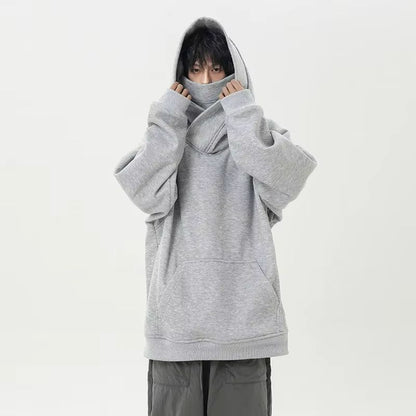 UrbanNinja High-Neck Harajuku Sweatshirt
