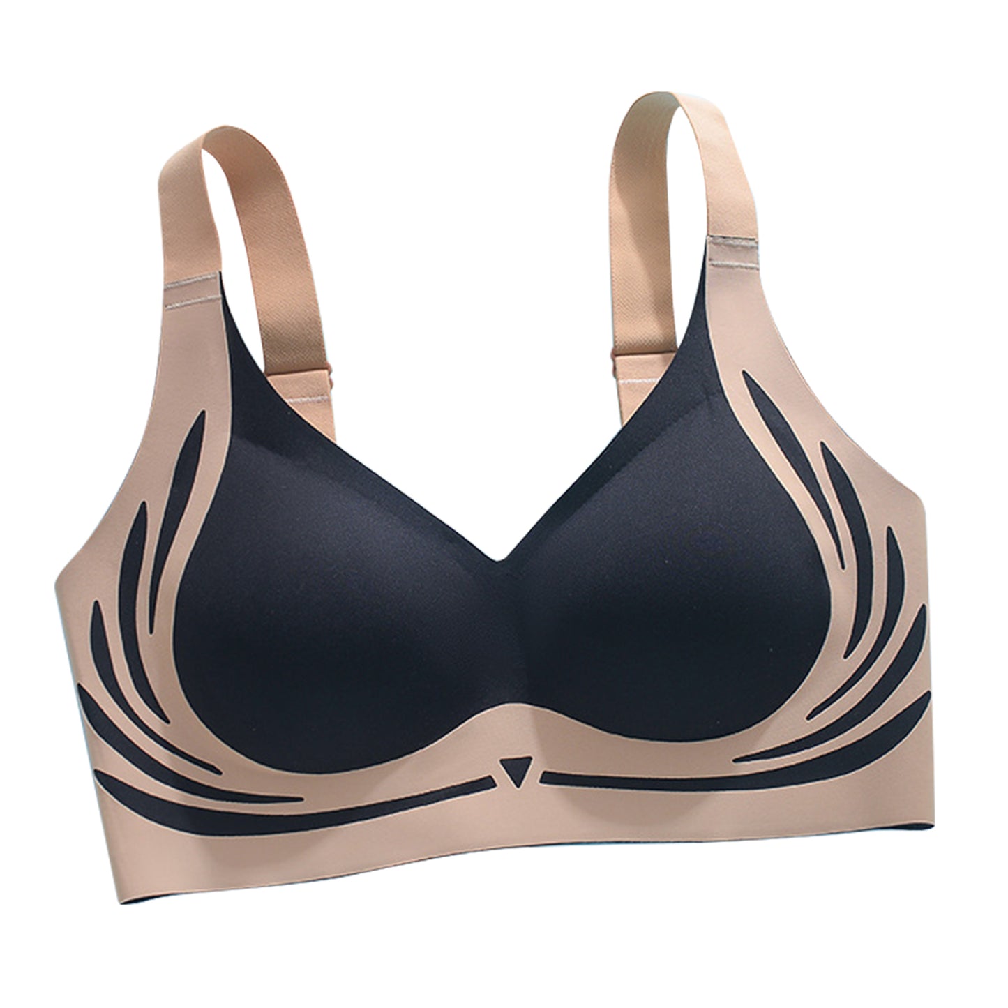 Wireless Push Up Bra for Women, Anti Sagging Seamless Sports Support Bra