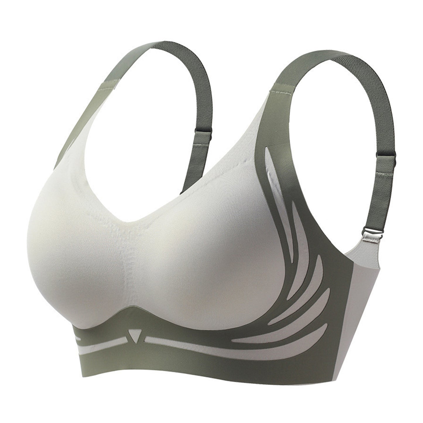 Wireless Push Up Bra for Women, Anti Sagging Seamless Sports Support Bra