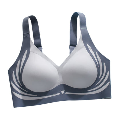 Wireless Push Up Bra for Women, Anti Sagging Seamless Sports Support Bra