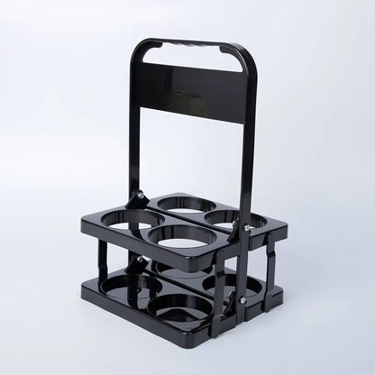 Portable Foldable Beer & Beverage Rack – Durable Cup Organizer and Bottle Holder for Parties & Travel