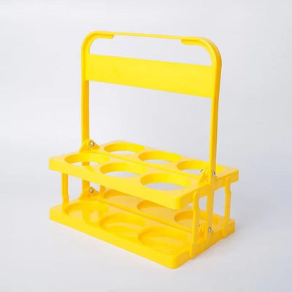 Portable Foldable Beer & Beverage Rack – Durable Cup Organizer and Bottle Holder for Parties & Travel