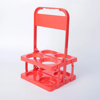Portable Foldable Beer & Beverage Rack – Durable Cup Organizer and Bottle Holder for Parties & Travel