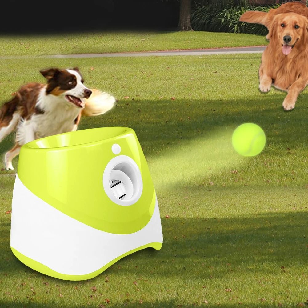 Rechargeable Automatic Tennis Ball Launcher for Dogs