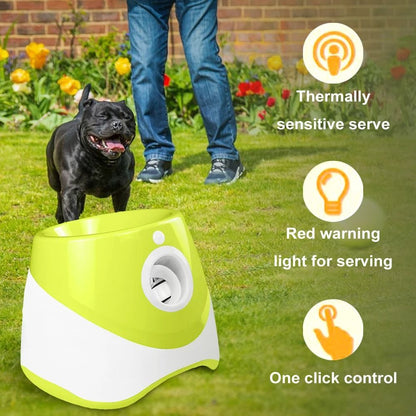 Rechargeable Automatic Tennis Ball Launcher for Dogs