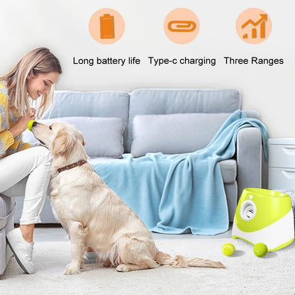 Rechargeable Automatic Tennis Ball Launcher for Dogs
