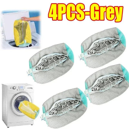 Machine Washable Shoe Washing and Drying Bag with Adjustable Strap