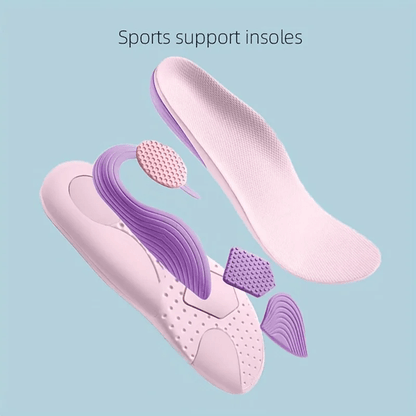 StrideGuard EVA Arch Support Insoles, Foot Pain Relief for Active Comfort