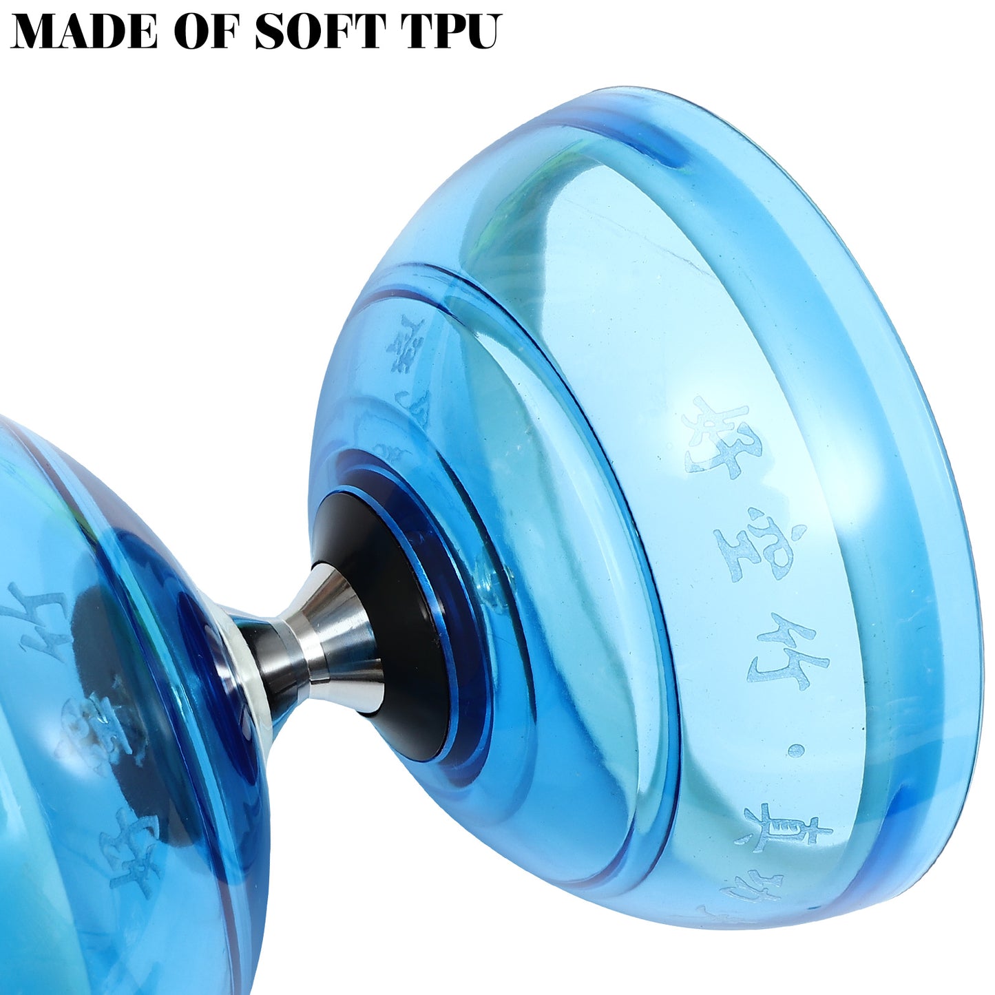 Professional Diabolo of Triple Bearing Diabolo Toy, Chinese Diabolo Yoyo for Beginners & Pros, Fitness Toy