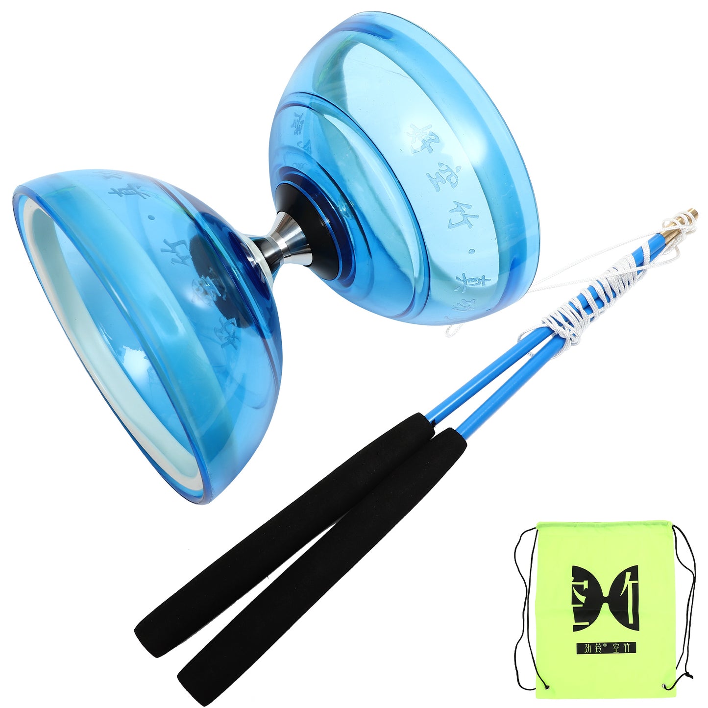 Professional Diabolo of Triple Bearing Diabolo Toy, Chinese Diabolo Yoyo for Beginners & Pros, Fitness Toy