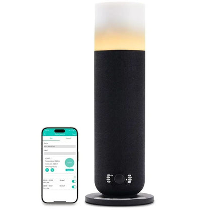 Waterless Essential Oil Diffuser with Candlelight, Hotel Room Fragrance Diffuser Machine, Atmosphere Lamp Electric Smell