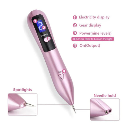 Beauty Laser Plasma Pen, Freckle Remove Pen, Wart Remover, Tattoo Remover, Skin Tag Removal & Spot Beauty Care Tool