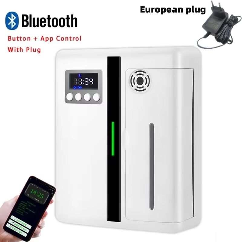 2025 Wall-Mounted Aroma Diffuser – 160ml Hotel-Grade Air Purifier & Essential Oil Scent Machine