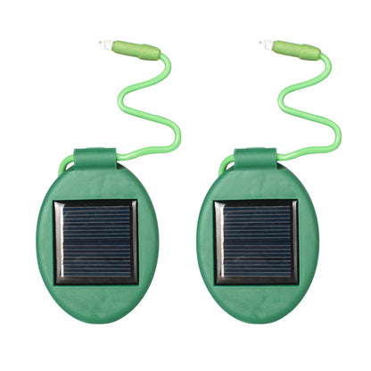Solar Powered Spotlights 400mAh Waterproof Mini Flower Pot Light, Outdoor Garden Landscape Lighting
