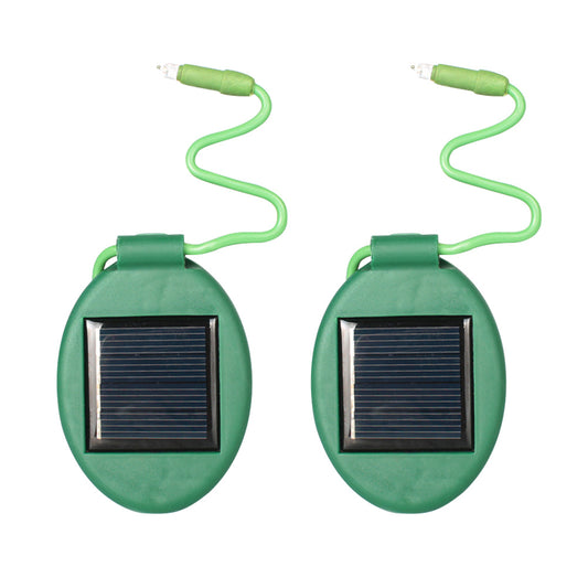 Solar Powered Spotlights 400mAh Waterproof Mini Flower Pot Light, Outdoor Garden Landscape Lighting