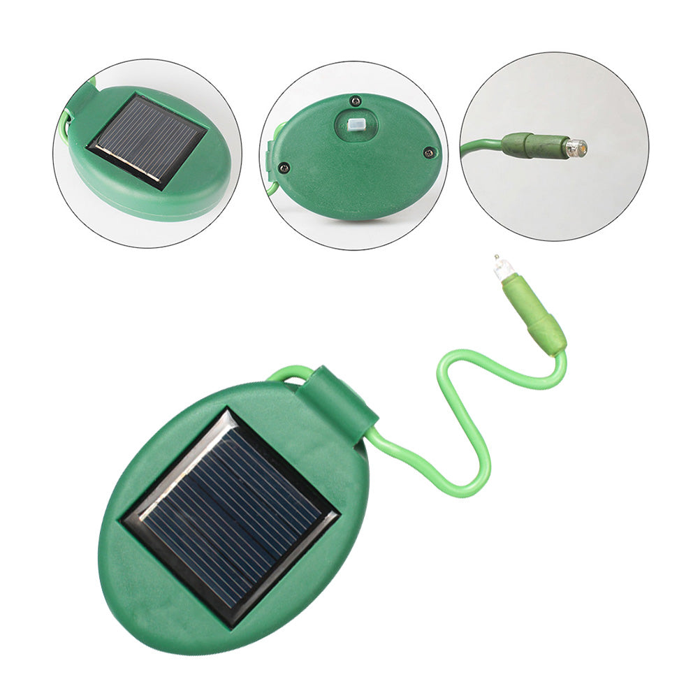 Solar Powered Spotlights 400mAh Waterproof Mini Flower Pot Light, Outdoor Garden Landscape Lighting