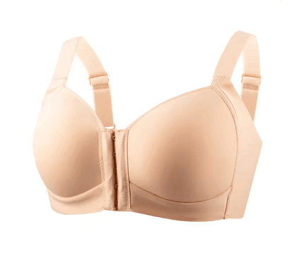 Front Closure Wireless Bralette Plus Size Seamless Comfort Bra