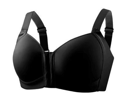 Front Closure Wireless Bralette Plus Size Seamless Comfort Bra