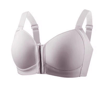 Front Closure Wireless Bralette Plus Size Seamless Comfort Bra