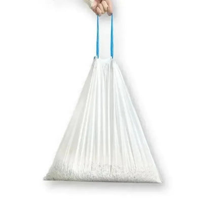 Drawstring Closure Cat Litter Bags, 10 Rolls Tonepie Self-Cleaning Litter Box Poop Bags for Easy Pet Waste Disposal