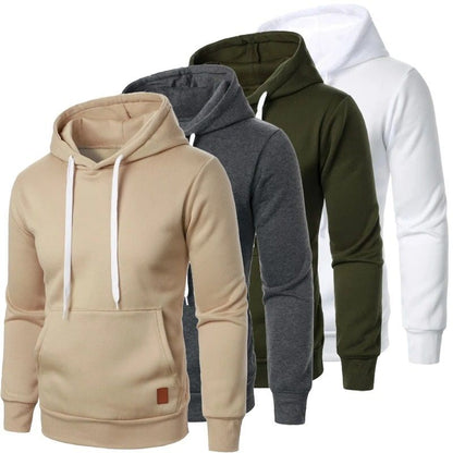 Lightweight Hooded Pullover Sweatshirt for Men