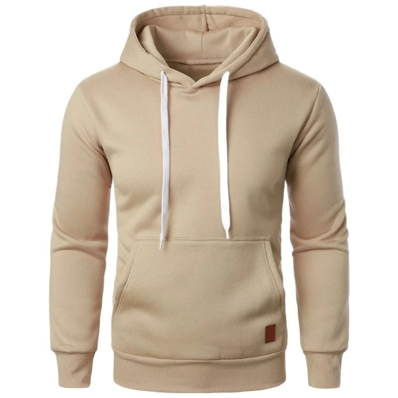 Lightweight Hooded Pullover Sweatshirt for Men