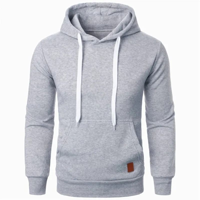 Lightweight Hooded Pullover Sweatshirt for Men