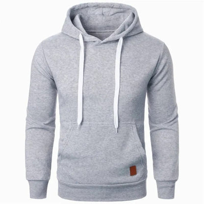 Lightweight Hooded Pullover Sweatshirt for Men