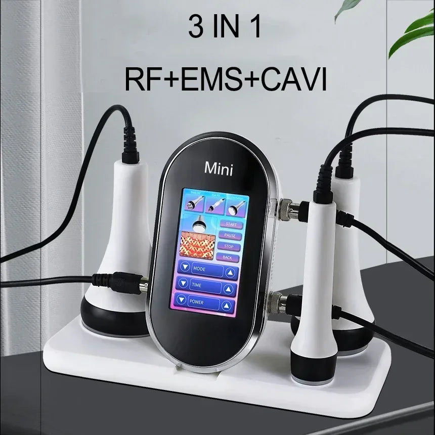 Achieve Salon-Perfect Body Contouring at Home, 40K Ultrasonic Cavitation Machine with Radiofrecuencia Corporal for Fat