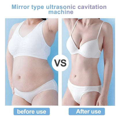 Achieve Salon-Perfect Body Contouring at Home, 40K Ultrasonic Cavitation Machine with Radiofrecuencia Corporal for Fat