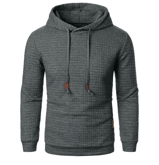 Mens Oversized Hoodie Casual Zip Up Sweatshirt