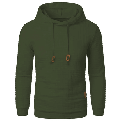 Mens Oversized Hoodie Casual Zip Up Sweatshirt