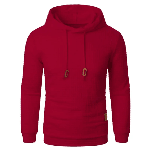 Mens Oversized Hoodie Casual Zip Up Sweatshirt