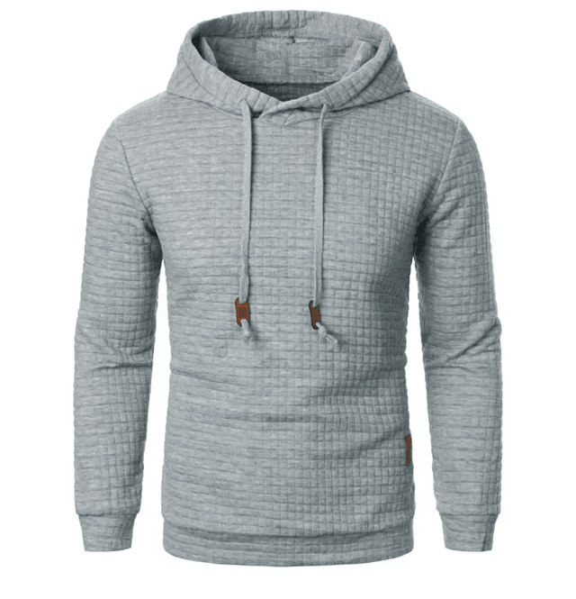 Mens Oversized Hoodie Casual Zip Up Sweatshirt