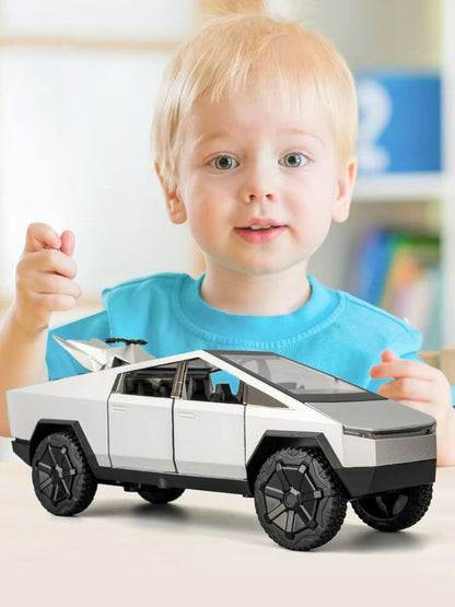 Pickup Truck Toy Car 1 is to 32 Scale Die Cast Model with Lights Sound Pull Back
