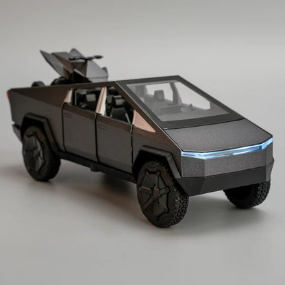 Pickup Truck Toy Car 1 is to 32 Scale Die Cast Model with Lights Sound Pull Back