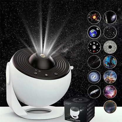 Magic Sky Galaxy Projector, 360 Rotate Starry Night Light, Planetarium Lamp for Kids Bedroom, Valentines Day Gift