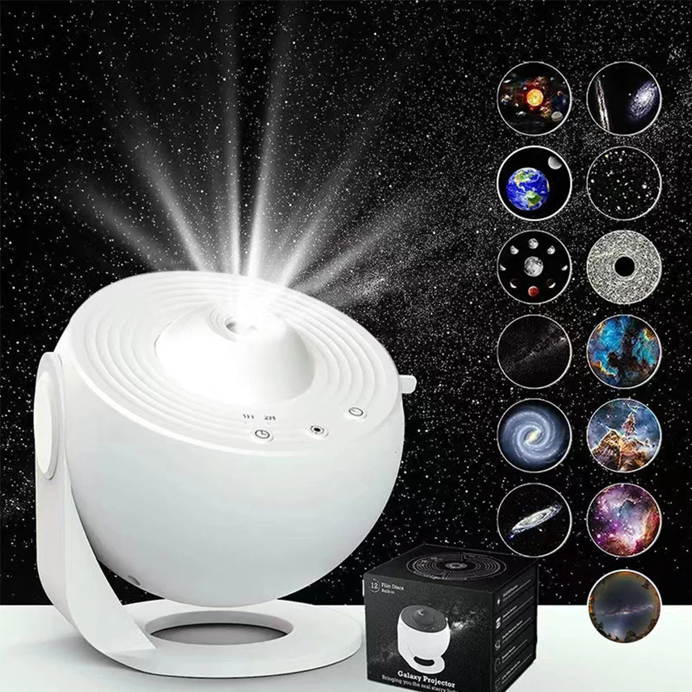Magic Sky Galaxy Projector, 360 Rotate Starry Night Light, Planetarium Lamp for Kids Bedroom, Valentines Day Gift