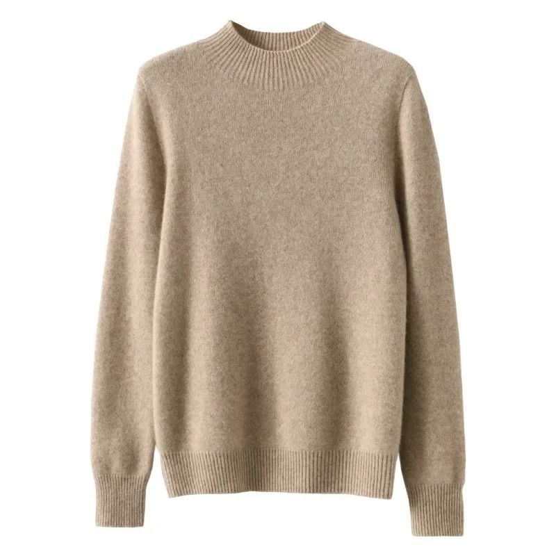 Womens Autumn Winter Knit Sweater Long Sleeve Pullover