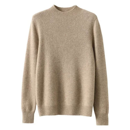 Womens Autumn Winter Knit Sweater Long Sleeve Pullover