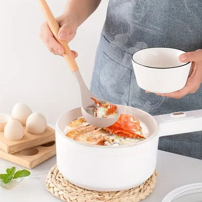 12 Piece Silicone Kitchen Utensil Set with Wooden Handles Heat Resistant Cooking Tools