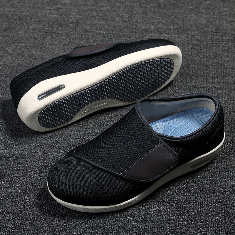 Men Orthopedic Wide Fit Walking Shoes for Swollen Feet and Diabetic Comfort
